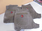 3 Pair of Men's Wrangler Riggs Workwear Pants