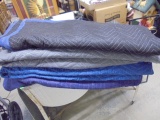 Group of 4 Heavy Duty Moving Blankets