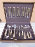 Large Set of Stainless Steel Flatware
