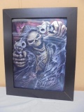 3D Framed Skeleton Picture