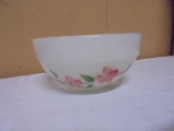 Vintage Fire King Pink Peach Blossom Bowl