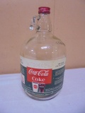 Vintage Glass Coca-Cola 1 Gallon Syrup Jug
