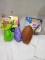 Qty 3 Dino & Football Sippy Cups
