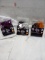Halloween Battery Operated Indoor Light Sets. Qty 3- 10 Count Packs.