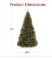 BCP SKY 6532 Pre-lit Multi-Color 4.5’ Christmas Tree