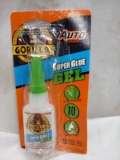 QTY 1 Gorilla Super Glue Gel