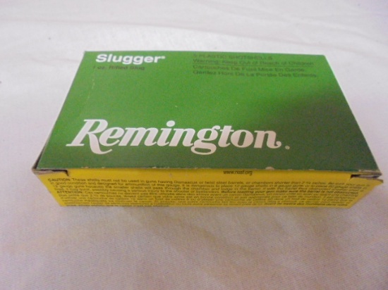 5 Round Box of Remington 12ga Slugger Rifled Slugs