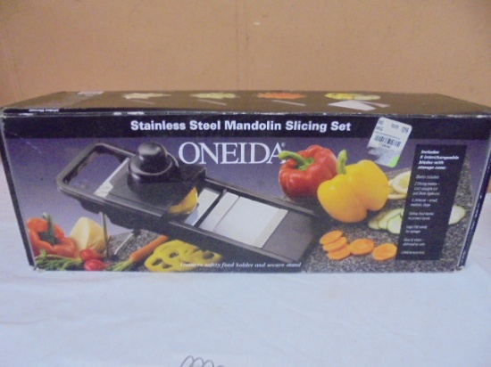 Oneida Stainless Steel Mandolin Slicing Set