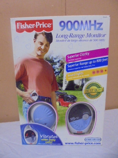 Fisher-Price 900mhz Long Range Baby Monitor