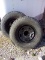Pair of 285/70/R17 Tire on 8 Bolt Ford Rims