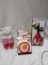 QTY 2 Silicone Egg rings, QTY 1 kitchen shears, and 24 ct 2oz cups
