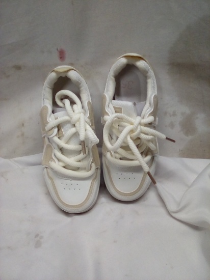 Shoes Tan/White