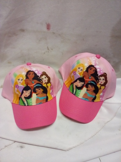 Disney Kids Princess Hats Qty 2.