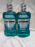 Qty 2 Listerine Ultraclean 1 liter Mouthwash