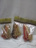 QTY 150 Looped bamboo picks