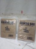 QTY 2 Leak proof brining bag 23.5x19.5in