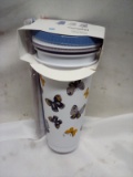 Room Essentials Reusable Cold Cups. Qty 3 Pack W/ Straws.