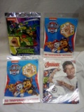 Kids Temporary Tattoos. Qty 4 Packs of 50 Each.