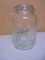 Large Decorative Glass Jar w/  rubber Seal