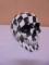 Black & White Checker Board Skull
