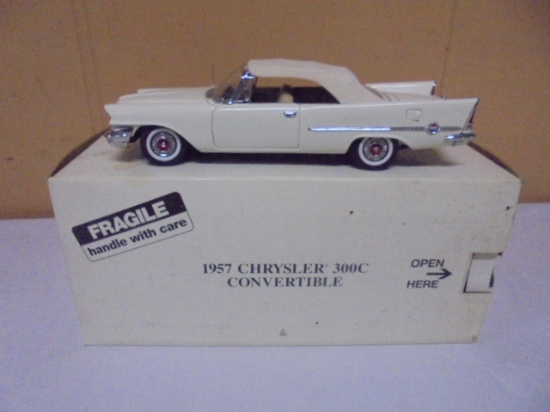 Danbury Mint 1957 Chrysler 300c Convertible Die Cast Car