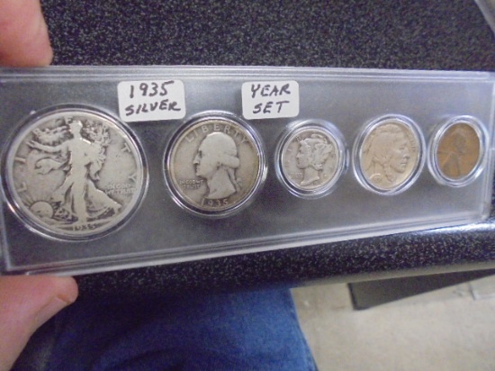 1935 Silver Year Set