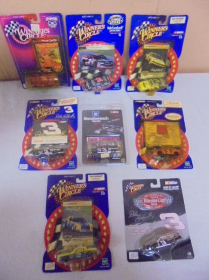 Group of (8) Assorted Dale Earnhardt Die Cast