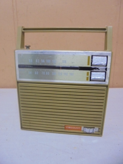 Vintage Viscount AM/FM Transistor Radio