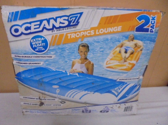 Oceans 7 2 Pack  of Tropics Lounges