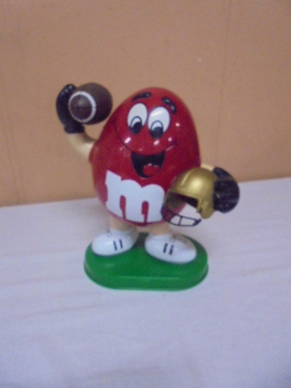 M&M Football Player M&M Dispenser