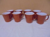 Set of 8 Vintage Pyrex Mugs