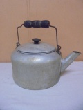 Vintage Aluminum Tea Kettle