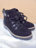 Brand New Pair of Ladies Black Suede Sonoma Boots