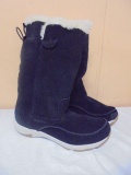 Brand New Pair of Ladies Merrell Fleece Lined Suede Boots
