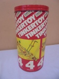 Vintage Set of Tinkertoys