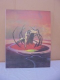 Frank Frazetta Spider and Man Poster