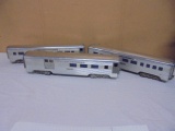 Set of 3 American Model Toys Inc USA Metal New York Central Train Cars