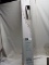 QTY 1 2-Way Mount Shower Rod Expands 50-72” curved