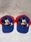 Qty 2 Micky Mouse Kids Hat