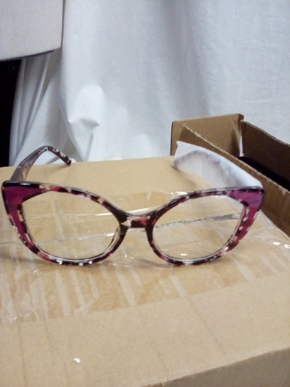 QTY 1 Rose Leopard Print glasses