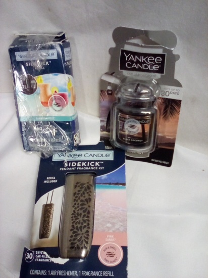 QTY 3 Yankee Candle scents