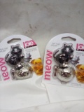 Joie Meow Tea Cup Infusers. Qty 2.