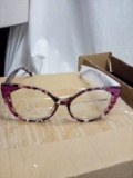 QTY 1 Rose Leopard Print glasses