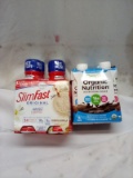 4 Slim Fast and 4 Chocolate Nutritional Shake recently out dated