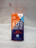 Keto Weight Loss Powder Sticks Peach Recently Expired