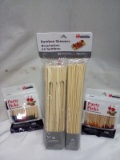 QTY 2 Party Picks, QTY 1 Bamboo Skewers