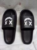 QTY 1 pair black sandal, size 40-41