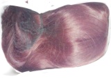 QTY 1 12 in burgundy wig