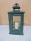 Metal and Glass Candle Lantern w/Flameless Candle