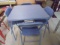 Padded Top Card Table & 4 Matching Padded Chairs